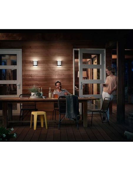 Aplique LED exterior PYTHON sensor movimiento Ultra Eficiente | LeonLeds