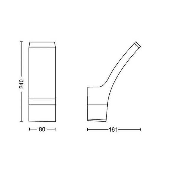 Applique extérieure LED SPLAY 3,8W 2700K Ultra Performante | LéonLeds