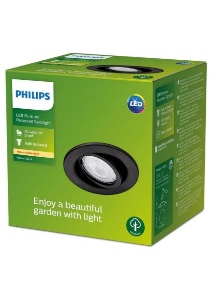 Foco empotrado LED 4.6W Cálida 2700K IP23 | LeonLeds