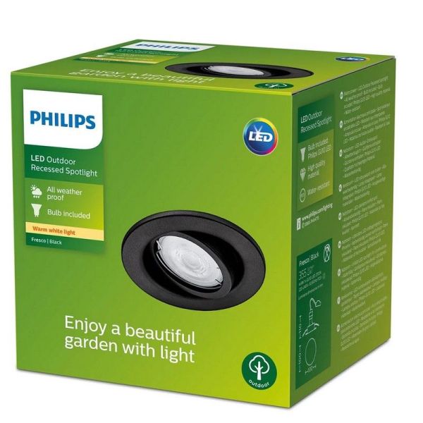 Foco empotrado LED 4.6W Cálida 2700K IP23 | LeonLeds