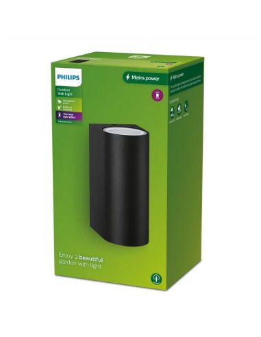 Arandela LED bidirecional para exterior NIGHTINGALE, não incluída IP44 | LeonLeds