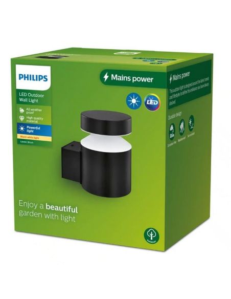 Aplique LED exterior LAVEN 6W 2700K IP44 | LeonLeds