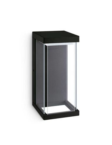 Aplique LED exterior KYRIE superior 12W 2700K IP44 | LeonLeds