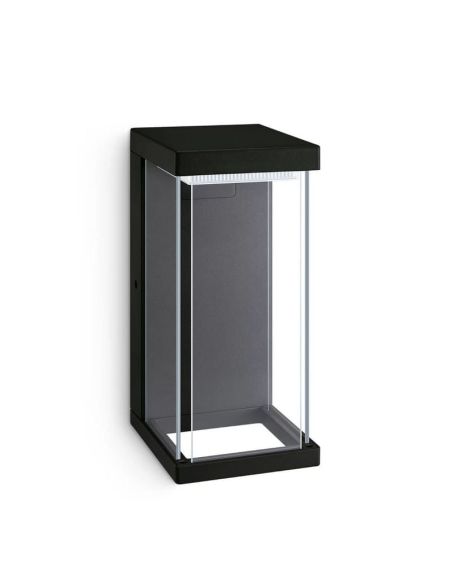 Arandela LED para exterior superior KYRIE 12W 2700K IP44 | LeonLeds