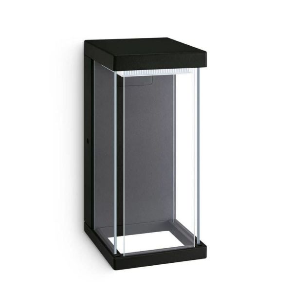 Aplique LED exterior KYRIE superior 12W 2700K IP44 | LeonLeds