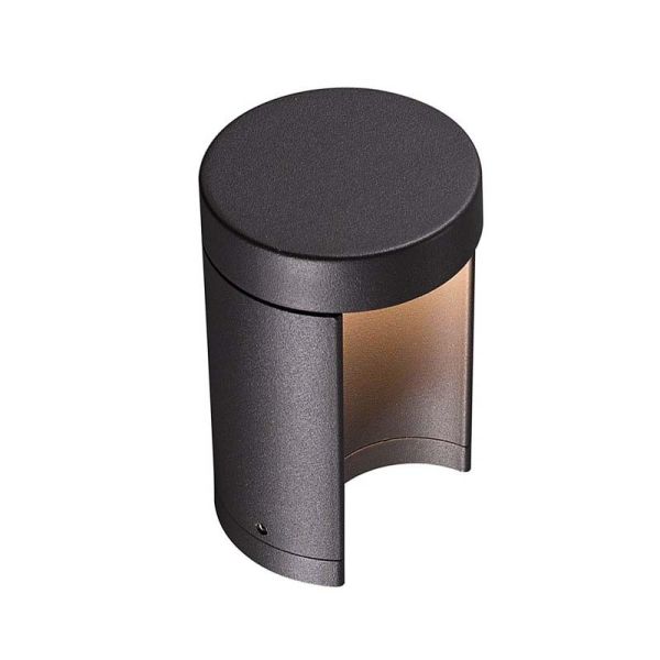 Petite balise ou applique d'extérieur LED Dopo Cairo Aluminium | leonleds