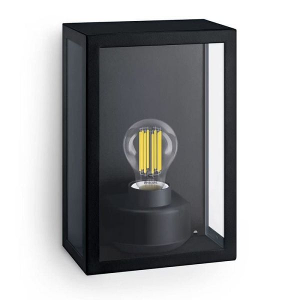 Aplique para exterior ALZOR rectangular Sin Bombilla | LeonLeds