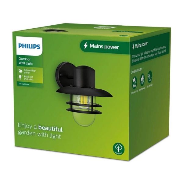 Aplique de pared INYMA Sin Bombila max.25W E27 IP44 | LeonLeds