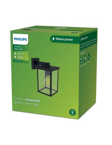 Aplique de pared exterior Cuadrado BELLINI Sin Bombilla E27| LeonLeds