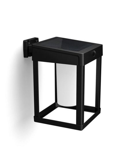 Arandela LED solar para exteriores CAMILL Ultra Efficient Solar | LeonLeds