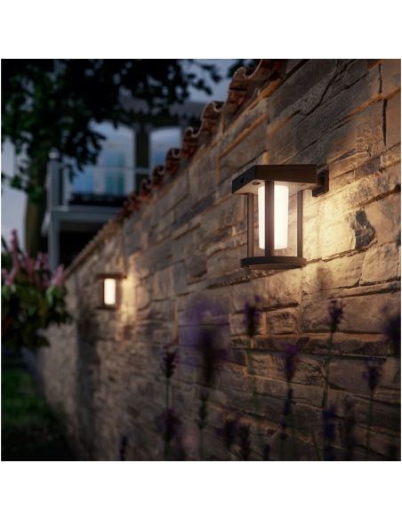 Aplique solar LED exterior CAMILL Ultra Efficient Solar | LeonLeds