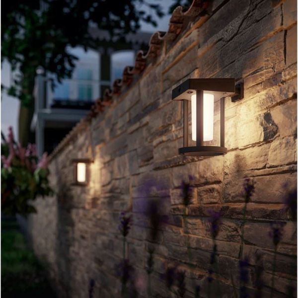 Aplique solar LED exterior CAMILL Ultra Efficient Solar | LeonLeds