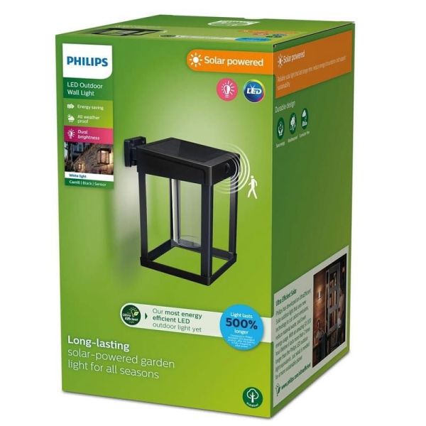 Applique solaire CAMILL 1,4 W 3 000 K ultra-efficace | LeonLeds