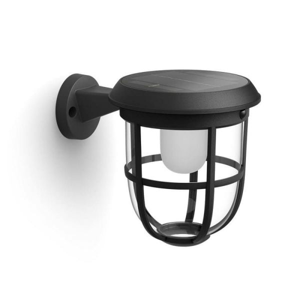 Aplique solar exterior LED RADII Ultra Efficient Solar | LeonLeds