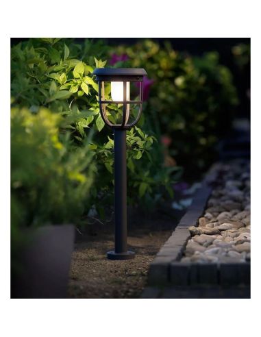 Balizar solar exterior RADII LED IP44 Ultra Efficient Solar | LeonLeds