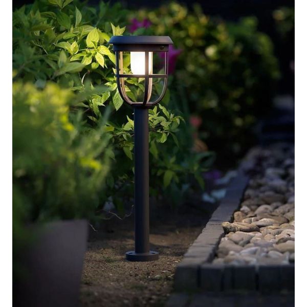 Balizar solar exterior RADII LED IP44 Ultra Efficient Solar | LeonLeds