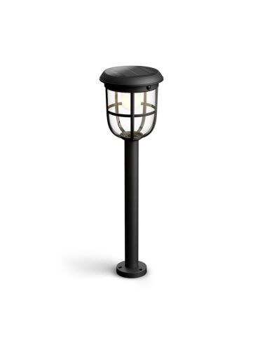 Balizar solar exterior RADII LED IP44 Ultra Efficient Solar | LeonLeds