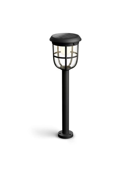 Balizar solar exterior RADII LED IP44 Ultra Efficient Solar | LeonLeds