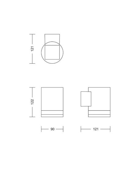 Applique solaire LED FYCE sans câbles, ultra-efficace | LeonLeds