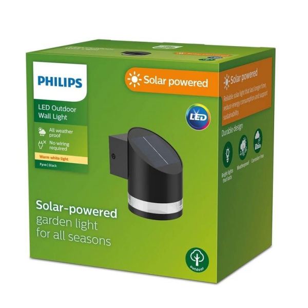 Aplique solar LED exterior FYCE Sin cables Ultra Efficient Solar | LeonLeds