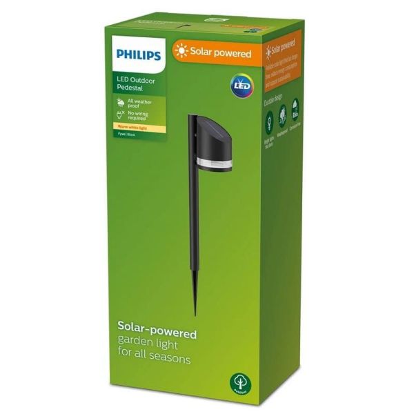 Piqueta solar exterior LED Sin cables Ultra Efficient Solar | LeonLeds