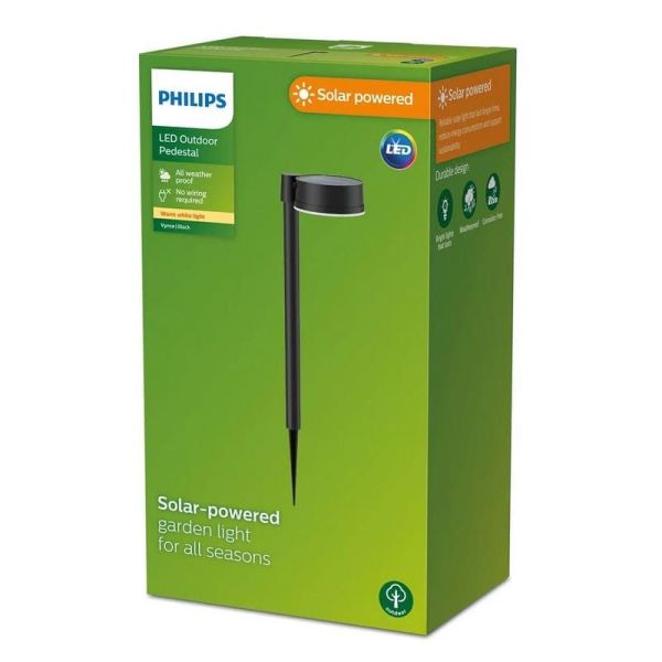 Piqueta exterior solar VYNCE LED sin Cables Ultra Efficient Solar | LeonLeds