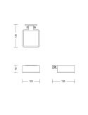 Aplique LED exterior Solar VYNCE sin Cables Ultra Efficient Solar | LeonLeds