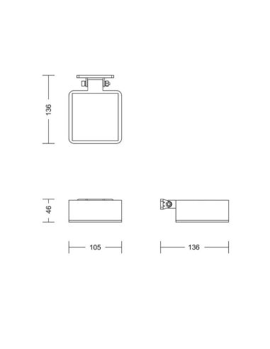 Applique LED solaire d'extérieur VYNCE sans fil, ultra-efficace | LeonLeds