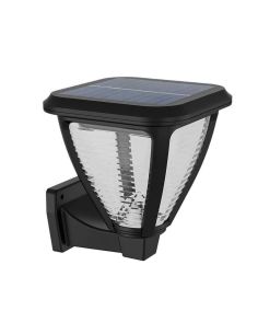 Luminária de parede solar LED ultra eficiente sem fio VAPORA para ambientes externos | LeonLeds