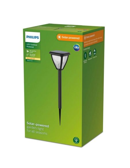 Piqueta solar exterior VAPORA LED Sin Cables Ultra Efficient Solar | LeonLeds