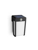 Aplique solar exterior SHROUD LED Ultra Efficient Solar | LeonLeds