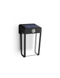 Aplique solar SHROUD exterior LED Ultra Efficient Solar| LeonLeds
