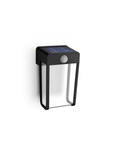 Aplique solar SHROUD exterior LED Ultra Efficient Solar| LeonLeds
