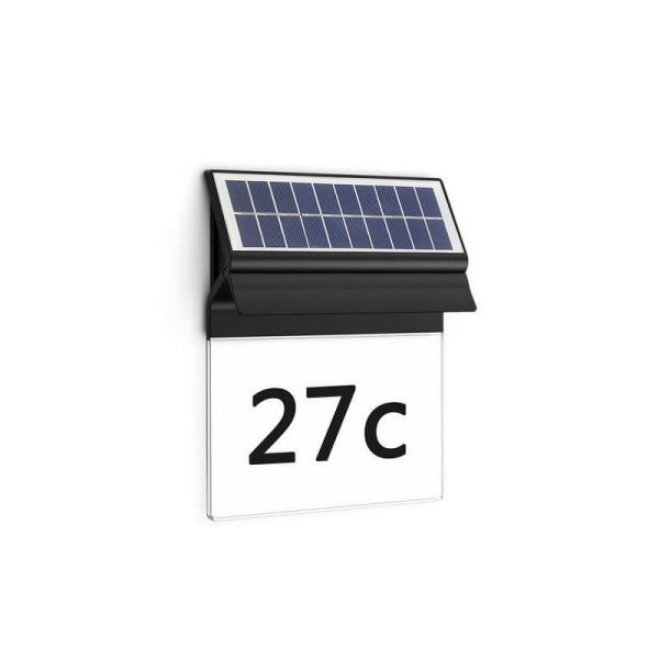 Aplique solar Número ENKARA Sin Cables Ultra Efficient Solar | LeonLeds