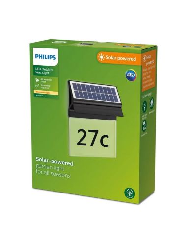 Aplique solar Número ENKARA Sin Cables Ultra Efficient Solar | LeonLeds