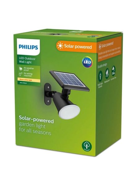 Aplique de pared solar JIVIX LED Sin Cables Ultra Efficient Solar | LeonLeds