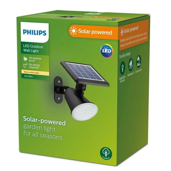 Aplique de pared solar JIVIX LED Sin Cables Ultra Efficient Solar | LeonLeds