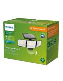 Proyector solar NUSIL Security Sensor movimiento Ultra Efficient Solar | LeonLeds