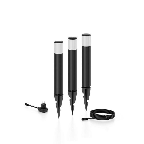 Kit de 3 pontas de baixa tensão PUREX GardenLink 24V 2700K IP44 | LeonLeds