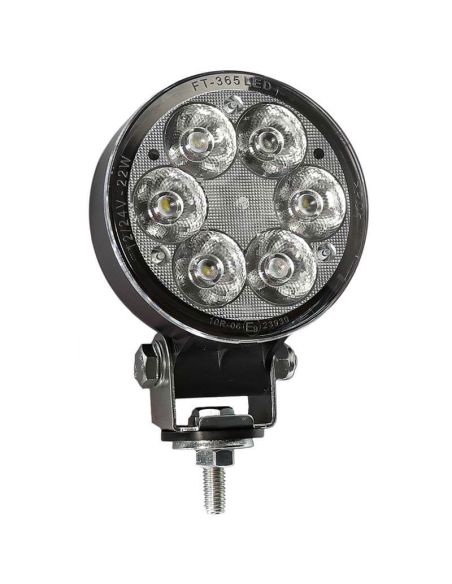 Lampe de travail LED ronde puissante FT-364 LED 2 500 Lm 22 W Fristom | LéonLeds