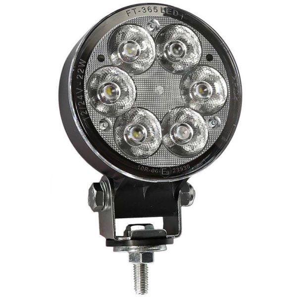 Faro LED Redondo de trabajo potente FT-364 LED 2.500Lm 22W Fristom | LeonLeds
