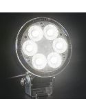 Faro LED Redondo de trabajo potente FT-364 LED 2.500Lm 22W Fristom | LeonLeds