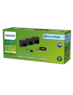 Kit 3 Aplique exterior LED GRITS GardenLink Bajo Voltaje 24V| LeonLeds 2