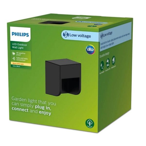 Aplique exterior LED GRITS GardenLink Bajo Voltaje 24V | LeonLeds