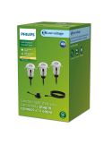 Kit 3 Focos para suelo SPORE GardenLink Bajo Voltaje 24V| LeonLeds