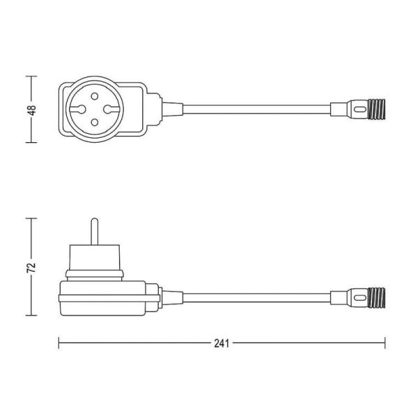 Alimentation basse tension GardenLink PSU 24 V IP44 | LéonLeds