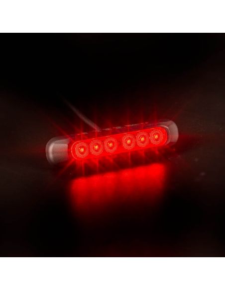 Piloto LED mini trasero Antiniebla Universal 12V 24V FT-332 LED R10 F1 2,5W Fristom | LeonLeds