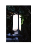 Lámpara exterior LED solar portátil DRAGONFLY gris o blanco 4000K
