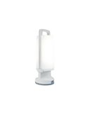Lámpara exterior LED solar portátil DRAGONFLY gris o blanco 4000K