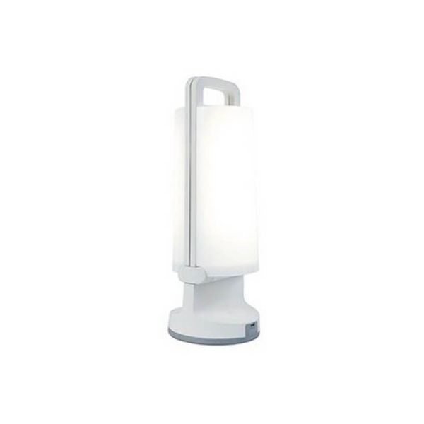 Lámpara exterior LED solar portátil DRAGONFLY gris o blanco 4000K